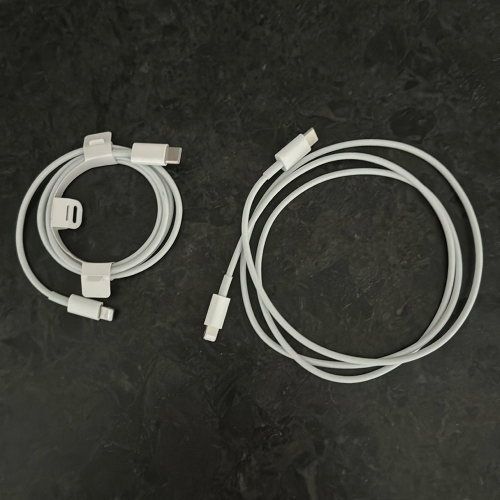 Apple usbc to lightning chargers